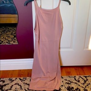 Pink cocktail dress